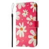 A22 Leather Phone Case For Samsung Galaxy A22 A32 A12 A42 A52 4G A72 A52s 5G Flip Cover Wallet Magnetic Painted Cases Cat Flower