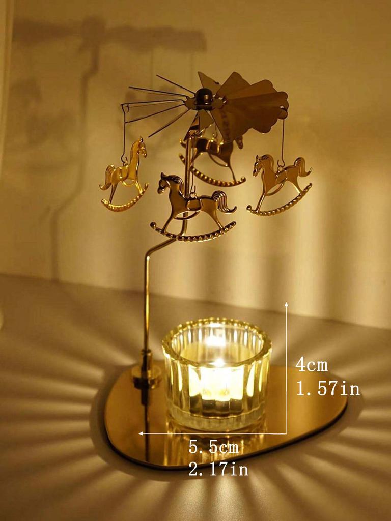 2 Pcs Glass Tealight Candle Holder Small Clear Mini Candlestick Table Centerpiece Home Decorations for Wedding Festival Birthday