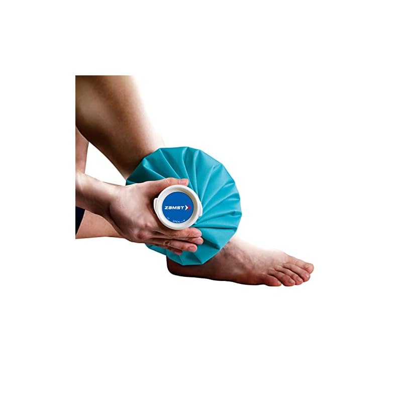 ZAMST Ice Pack (Ice Bag) for Baseball and Basketball, Medium Size, Blue, 378102