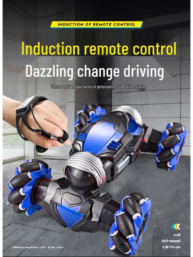 Gesture-Controlled Off-Road RC Stunt Car - Four-Wheel Drive Twisting Electric Climbing Toy