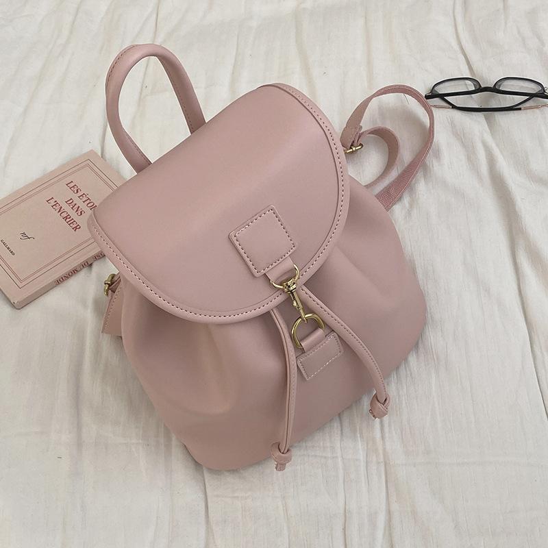 Korean version backpack women's 2025 new trendy leisure college style backpack versatile large-capacity travel bag