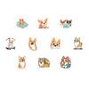 500Pcsroll Cute Cartoon Dog Stickers For Kids Children'S Packaging Animal Reward Sealing Label Diy Album Stationery Sticker
