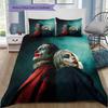 Harley Quinn and the Joker Bedding Set, 1 Duvet Cover & 2 Pillowcases, Cozy Home, Perfect Gift for Fans