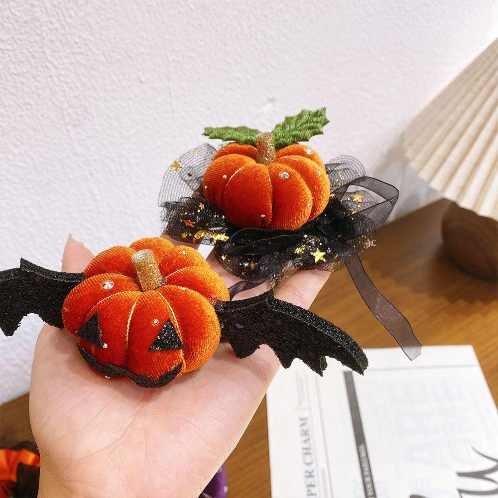 Y2K Halloween Hair Clip Ghost Witch Hat Hairpins Funny Cosplay Props Headwear Halloween