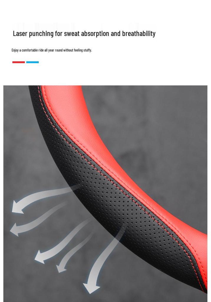 Changan UNIV/UNIK 2nd Gen CS55 Plus Genuine Leather Steering Wheel Cover