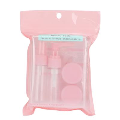 Kit de 6 Bouteilles de Voyage Ensemble de Contenants Portables pour Articles de Toilette avec Entonnoir pour Lotion Shampooing Crème Tonique