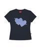 S'EST Twin Heart T-Shirts Navy