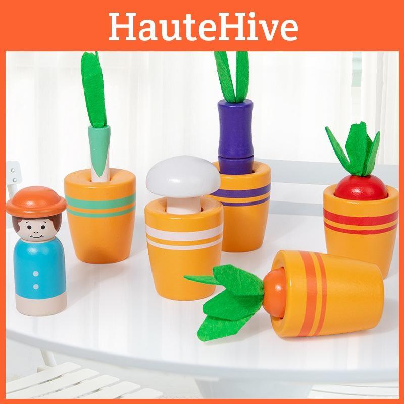 Planting Learning Early Cup Puzzle Toy For Kids Cognitive Color Recognition