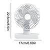 Portable Desk Fan, Small Air Circulating Fan, 3 Speed Quiet Cooling Fan Adjustable Tilt Head For Office Dorm And Kitchen
