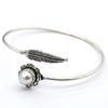 Pearl Gemstone Ethnic Handmade Adjustable Bangle Jewelry 8 Gms BN 27
