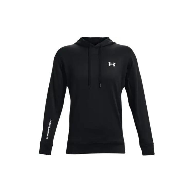 Under Armour Terry Hoodie Black Men s 1366259-001 XL