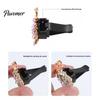 Luxury Rhinestone Car Clip Bling Skull Vent Clips, Diffuser Clip, Shiny Air Freshener Conditioner Decoration, Funny Auto Interior Accessories
