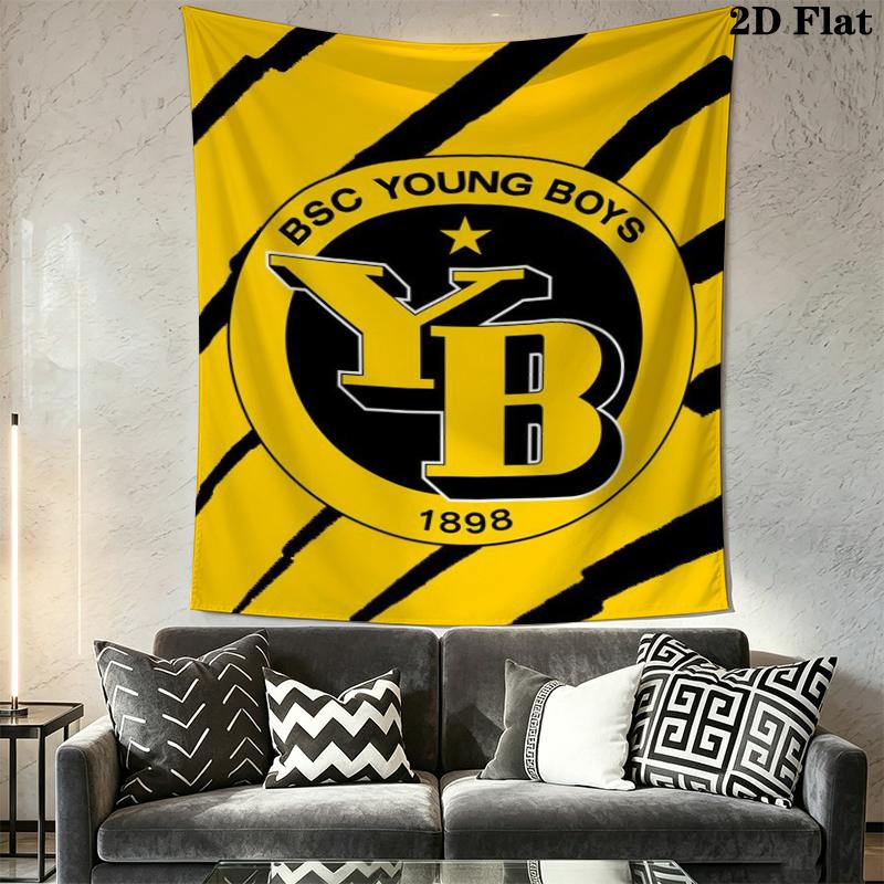 BSC Young Wall Tapestry Aesthetic Wall Hanging Printed Fabric Blanket Decorative Tapestries for Bedroom Living Room Home Decor