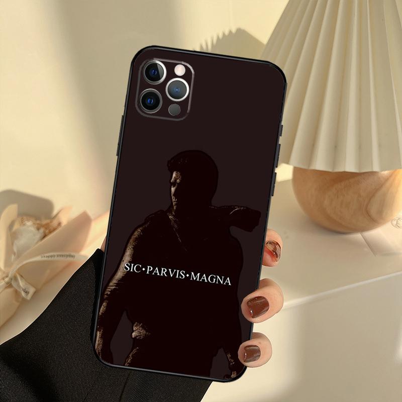 Sic Parvis Magna Uncharted Case For IPhone 18 11 12 13 14 15 16 Pro Max Cover For IPhone 18 13 12 Mini XR X XS Max Plus