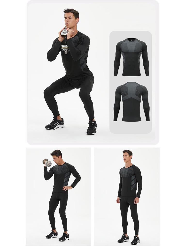 Men's Quick-Dry Breathable Fitness Top – Casual Running & Training Wear