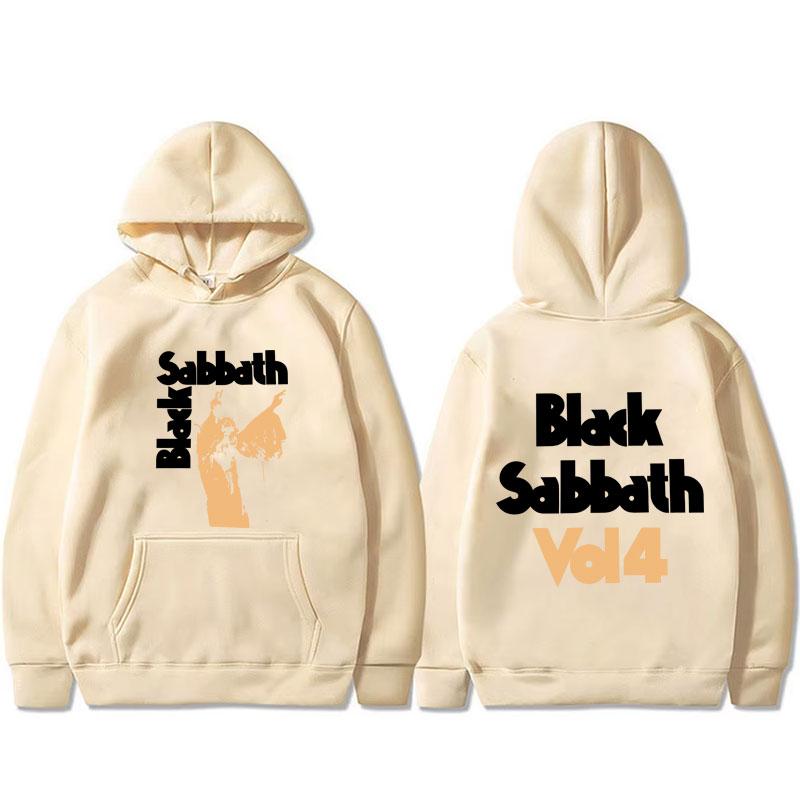 Black Sabbath Ozzy Osbourne Vol 4 Album Hoodie Herren Damen Heavy Metal Rock Band Streetwear Vintage Winter Pullover Herbst Hoodies