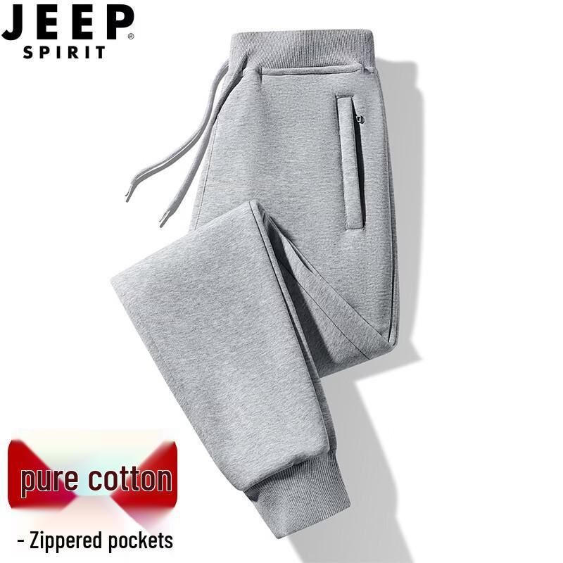 

JEEP SPIRIT Men s Fleece Lined Cotton Casual Sweatpants 4XL