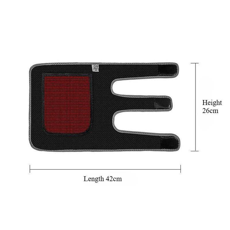 Portable Electric Heated Elbow Massager Brace 3 Gear Heat&Vibration Levels Heating Elbow Wrap Warmer Pad for Arm Elbow Joint Pain Relief with Massage