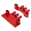 Metal Steering Gear Bracket Servo Mount Part for MN86 1 12 RC Car Modified AccessoriesRed