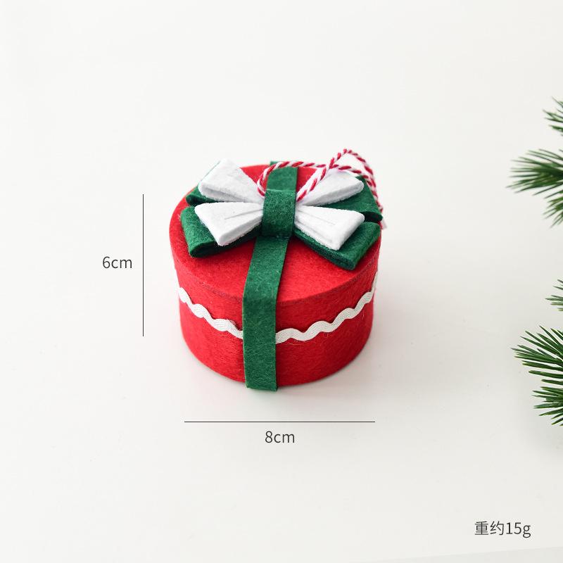 

Christmas Tree Decoration Pendant Gift Box Cute Gift Bag Xmas Tree Hanging Navidad New Year Home Party Decor Kid Gift 2025