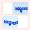 1.0 Pet Footprint Patch Collar, Dog Neck Collar, Cat Bell Collar