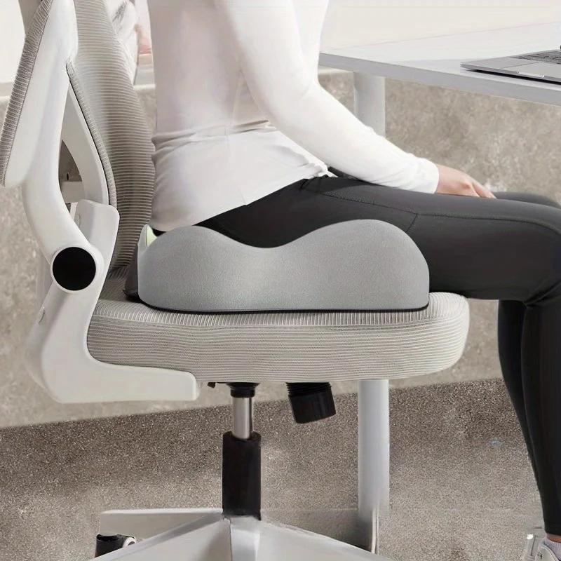 Memory Foam Seat Cushion with Hollow Breathable Design,Polyester for Wheelchairs,Car Seats&Office Chairs-Seat Cushion for Chair