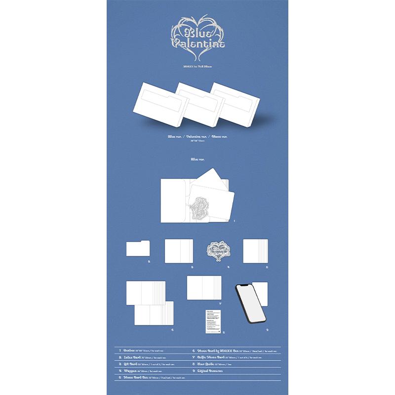 

[Предзаказ] NMIXX - 1-й полноформатный альбом [Blue Valentine] Платформенный альбом POCAALBUM Ver. (+Онлайн-выгода) [NO POB] Blue Ver.