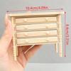 1:12 Dollhouse Miniature Storage Cabinets Bedside Tables Drawer Chest Furniture Model Decor Toy Doll House Accessories