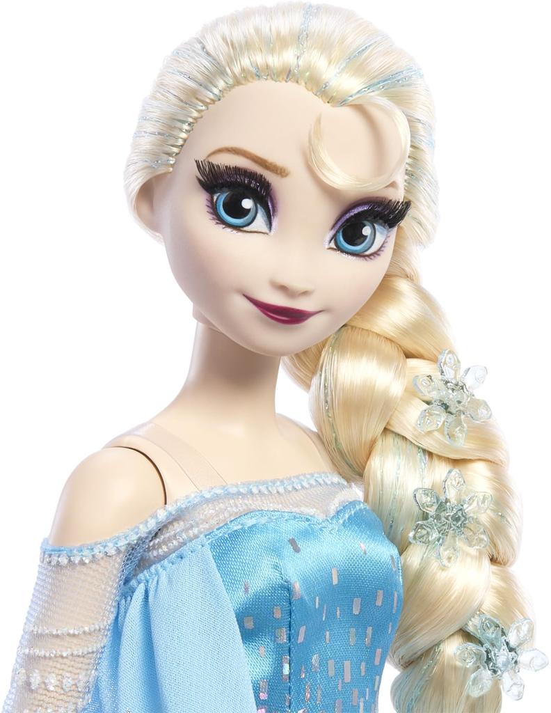 Mattel Disney Frozen Anna and Elsa Edition Celebrating 100 Years of Disney Frozen Movie Gift for Kids and HLX70 Collector's Wonders, Collectors,