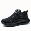 Lightweight Men Labor Protection Shoes Comfortable Safety Work Footwear Indestructible Anti Smashing Anti Nail Male Boots