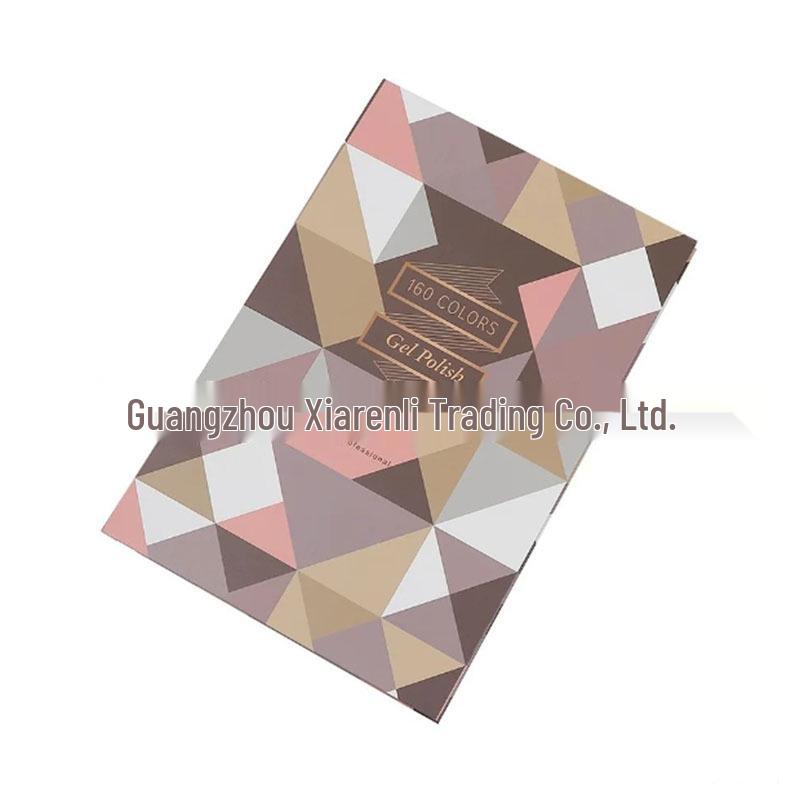 Tırnak Sanatı Renk Gösterim Albümü: Oje ve Jel için 160 Renkli Örnek Kitabı