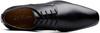 Jo Marino Genuine Leather Men's Business Dress Shoes, Wingtip, Non-Slip, Water-Repellent, All-Season, Size 1192 (Black, Size 25.5)