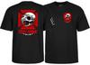 Powell Peralta BONES BRIGADE Tony Hawk CALAVERA DE POLLO Camiseta de Skateboard NEGRA