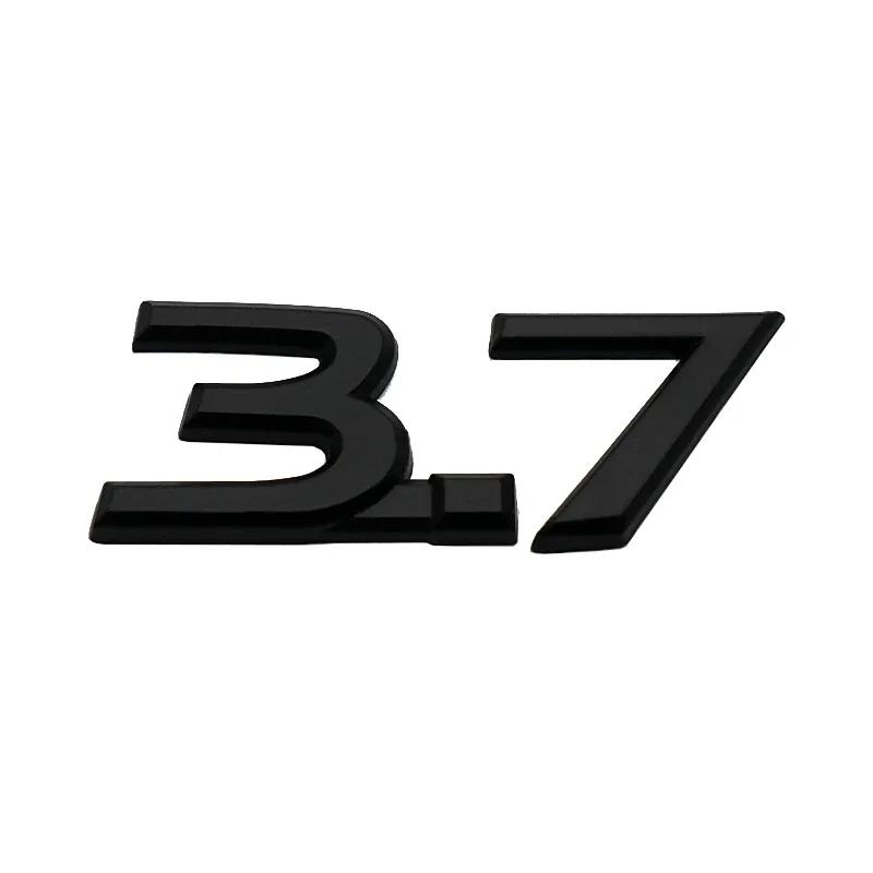 Car Front Grille Emblem Metal Rear Trunk Badge Sticker for 2.5 3.7 S IPL FX35 Q50 G35 G37 G20 QX56 QX50 QX60 Q45