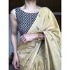 Stylish Casual Wear & Office Wear Saree for Women, Blouse (Need To Be Stitched As Per Size And Fit)