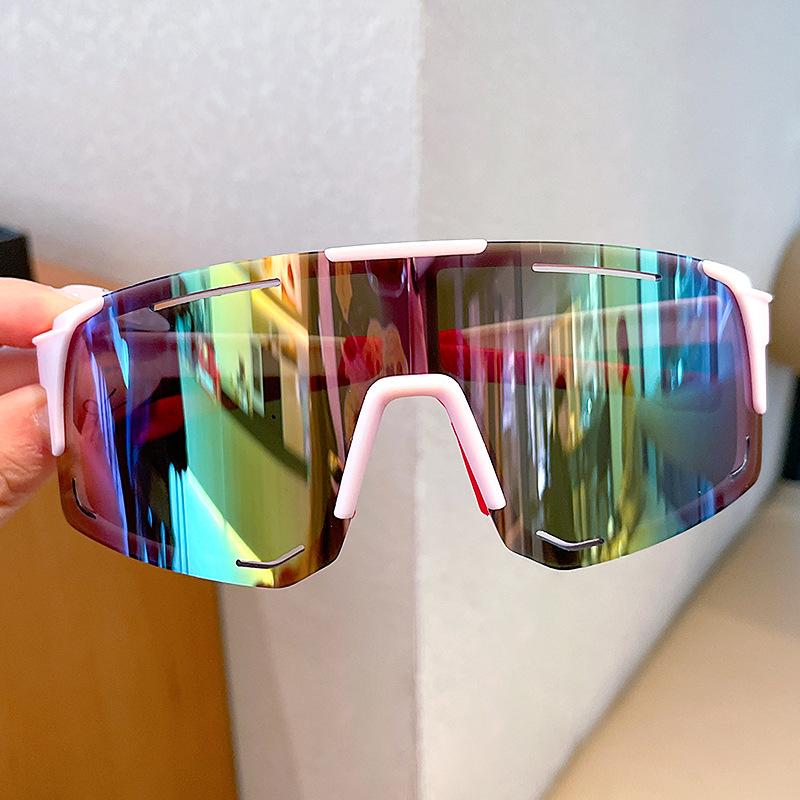 Children Sunglasses Boys Girls Outdoor Cycling Sport Sun Glasses Sandproof Eye Protector Oversized WindproofGlasseslentes De Sol