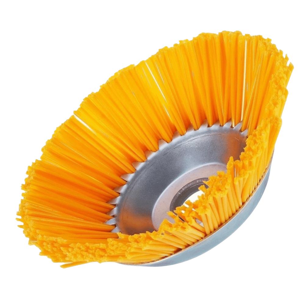 8 Inch Nylon Wire Weeding Head Steel Wire Wheel Rotary Weed Brush Lawn
