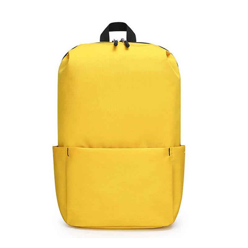 Oxford Fabric Backpack Lightweight Large Capacity Wear Resistant Casual Daypack for Hiking Camping Trip
