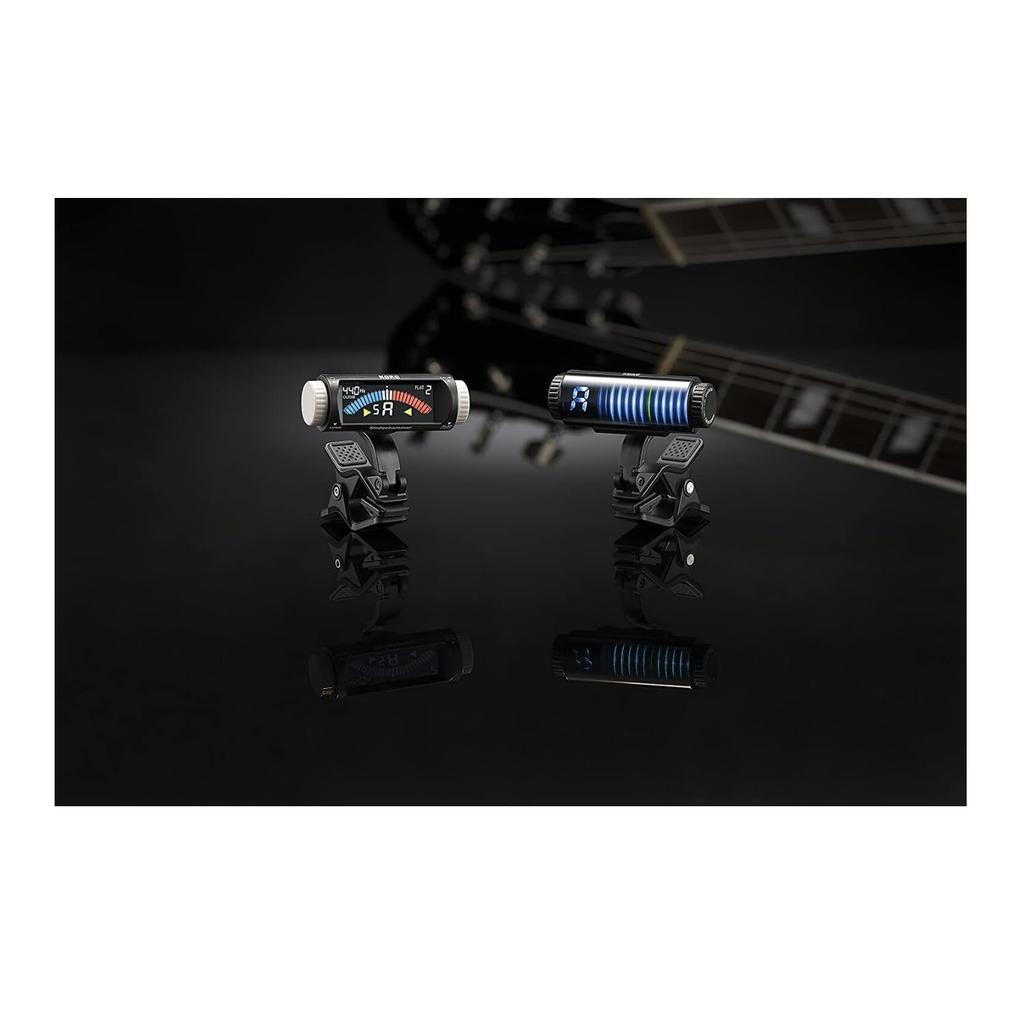KORG Clip-tuner Sledgehammer Pro 3D Visuell skjerm Cent Høy presisjon Strobe-stemming Lett Kompakt Gitar/Bass SH-PRO ±0.1