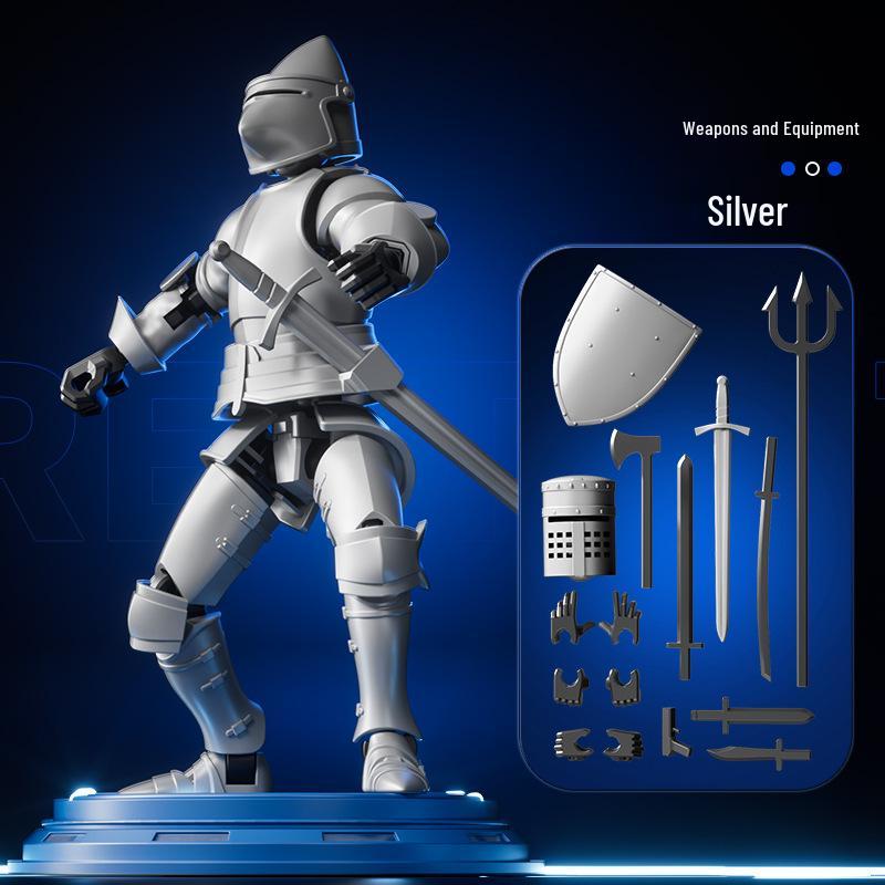 Magnetic Joint Action Figure: 6th Gen DIY Decompression Dummy Doll