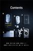 ELECOM VM800 Gaming First UWB Gaming Mouse with Stable TRUE8K 8K Polling 750 IPS 50G paw3950 Receiver Lightweight LoD 6 Optical Ergonomic Wireless and