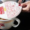 Ceramic Instant Noodle Bowl with Lid Dormitory Office Breakfast Bowl Instant Noodle Artifact Student Oatmeal Bowl Home  MJ707