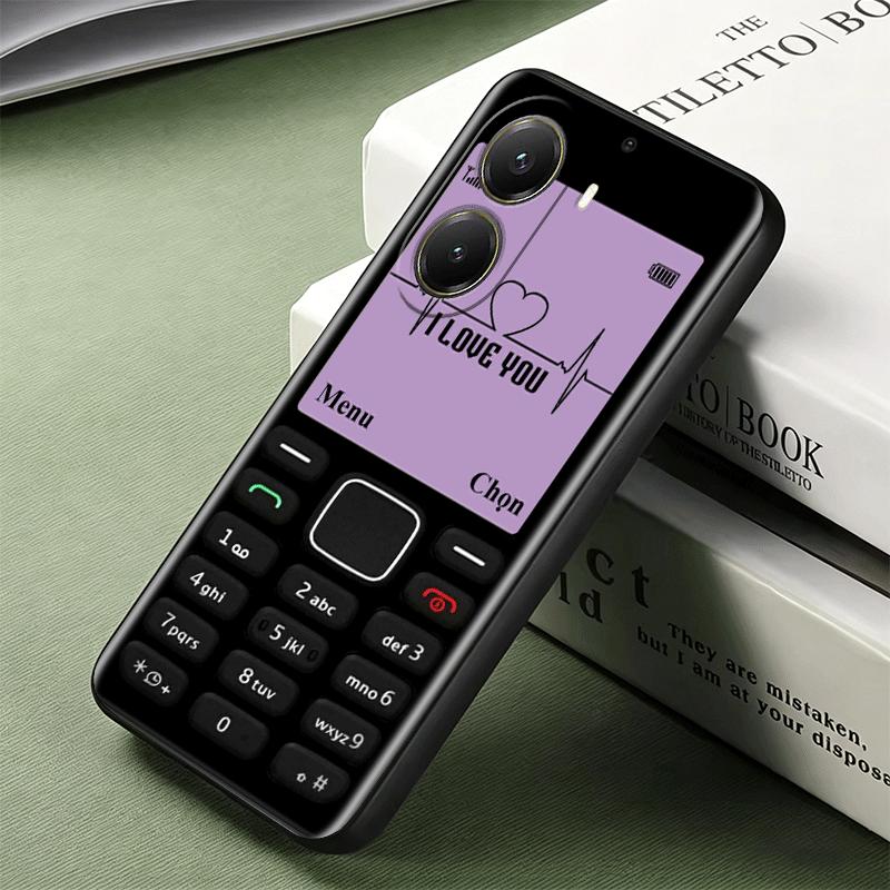 Funny Retro Callphone Soft Phone Case for Xiaomi Poco X5 X6 X7 X8 Pro Max X3 F7 F8 Ultra M8 M7 M6 M5 Redmi 15 15C 14C 13C 12C X4