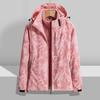Outside Three-in-one Jacket Female's Removable Fleece Liner Two-piece Mountaineering Suit High Quality Durable Construction Practical Daily Use