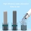 Mini Mop Portable Samll Wet Dry Use Hand Wash Free Desktop Mop for Tableware Car Glass Display