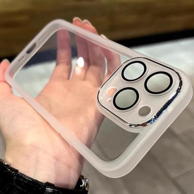 Použitelné pro Apple 16 Phantom Mobilní pouzdro IPhone 15 Ochrana proti pádu 14 ProMax s fólií na objektiv Ochranné pouzdro Plně kryté 13