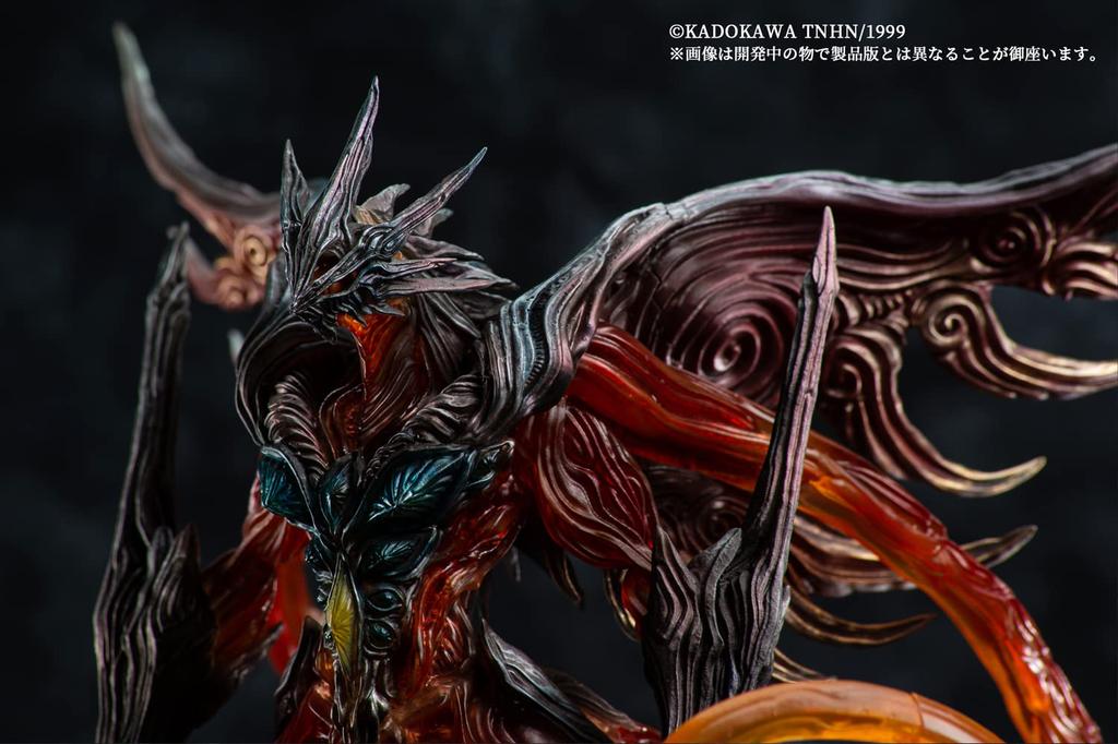 variant monsters Gamera 3 Evil God Iris Awakening Yanagi Shou Iris Normal Color Total Length 350mm PVC Painted Completed Figure H.M.A. approx.