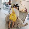 Stylish And Waterproof Nylon Backpack For Girls With Trendy Color Block Design