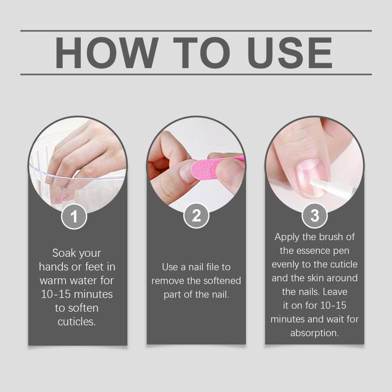 Nail Care Pen Deeply Nourishing Repairing Damaged Nails Surface Reduce Dryness Strengthen Nail Cuticle Oil