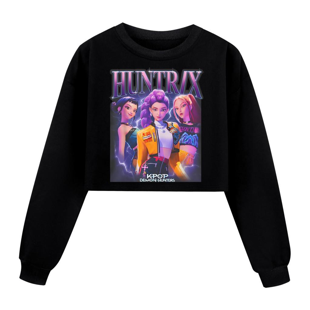 5029 Kids Girls Rumi Zoey Mira Printed Casual Long Sleeves Round Neck Sweatshirt Top